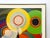 Persimmon Sonia Delaunay Vintage 1980 Pace Editions Lithograph Print Framed Large Modernist Exhibition Poster " Composition " 1938 For Sale - Image 8 of 13