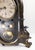 Wood 19th Century American Victorian Gothic Revival Iron Faced Mantle Clock For Sale - Image 7 of 17