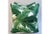 Early 21st Century 24" Custom Tailored Tropical Lush Banana Leaf Feather/Down Pillows - Pair For Sale - Image 5 of 9