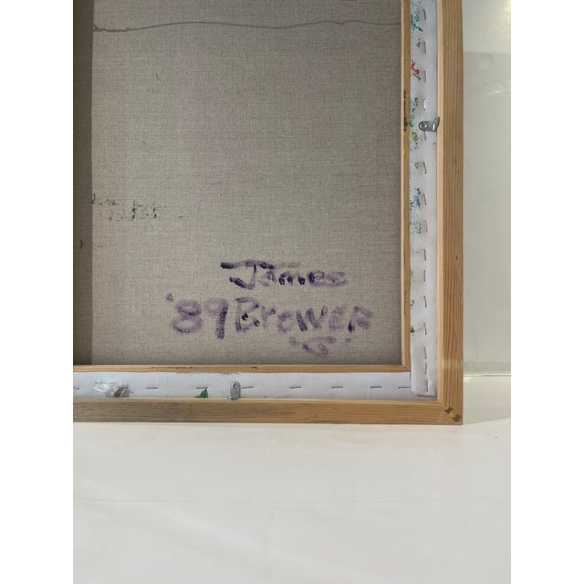 1980s James Brewer Original Abstract For Sale In Palm Springs - Image 6 of 6