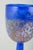 Blue Art Glass Wine Glass by Kjell Engman for Kosta Boda, 1980s For Sale - Image 3 of 6