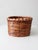 Farmhouse Vintage Woven Reed Oval Basket For Sale - Image 3 of 11