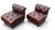 Pair of Chesterfield Leather Slipper Chairs For Sale - Image 9 of 9
