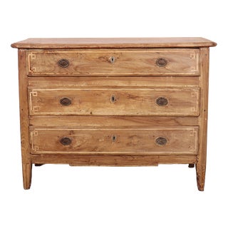 Italian Bleached Walnut Commode For Sale