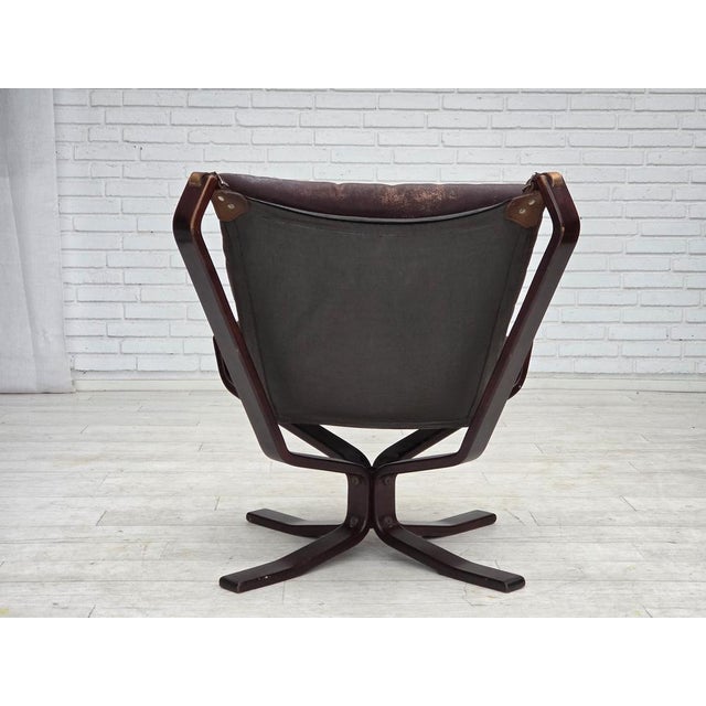 Norwegian Falcon Lounge Chair by Sigurd Ressel for Vatne Møbler, 1970s For Sale - Image 13 of 18