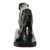 Art Deco French Panther Sculpture in Black Lacquered Plaster, 1920s For Sale - Image 3 of 18