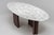 Beige Cantus Sculptural Dining Table in Arabescato Marble by Nicola DI Froscia For Sale - Image 8 of 8