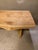 Oak Live Edge Console Table or Desk, France, 1950's For Sale In Austin - Image 6 of 12