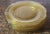 Federal Glass 1930s Art-Deco Federal Glass Co Depression Era Amber Spoke Patrician Luncheon Plates - 8 pcs For Sale - Image 4 of 8