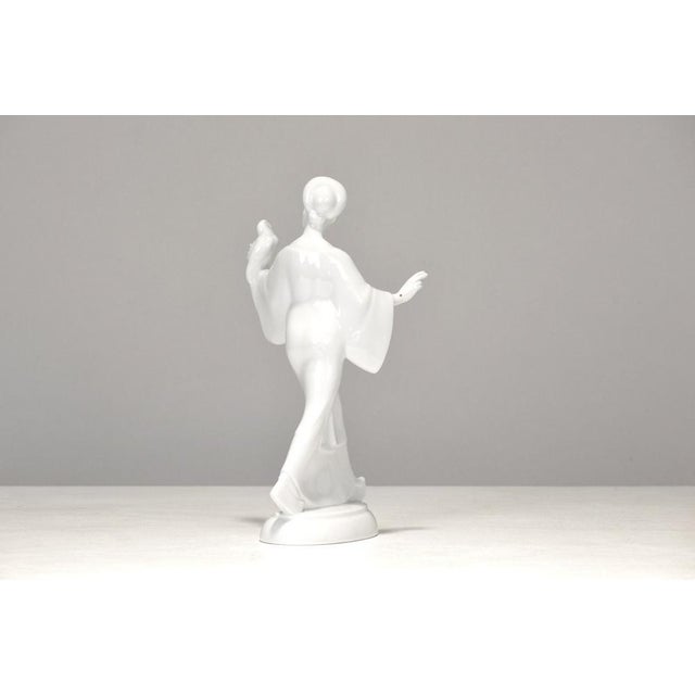 Porcelain Figure by Adolph Amberg for KPM, Berlin, Germany, 1910s For Sale - Image 6 of 11