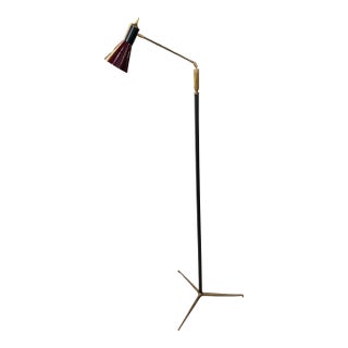 1950s Attributed to Giuseppe Ostuni, Floor Lamp For Sale
