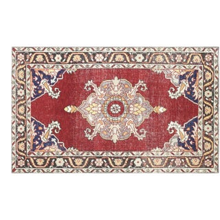 1960s Turkish Oushak Rug For Sale