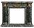 Fireplace in Green Alpine Marble, 1940s, in Flawless conditions. Designed 1890 to 1919