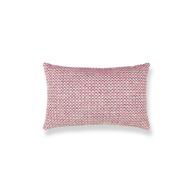 Contemporary The House Of Scalamandré Heatherton Lumbar Pillow In Posey For Sale - Image 3 of 3