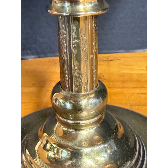 Metal Antique Brass Swivel Adjustable Vanity /Table Mirror For Sale - Image 7 of 10