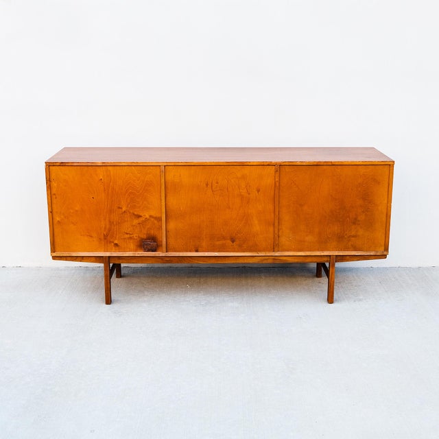 Restored 1960s Scandinavian Teak "Ulvö" Credenza by Dux For Sale - Image 12 of 14