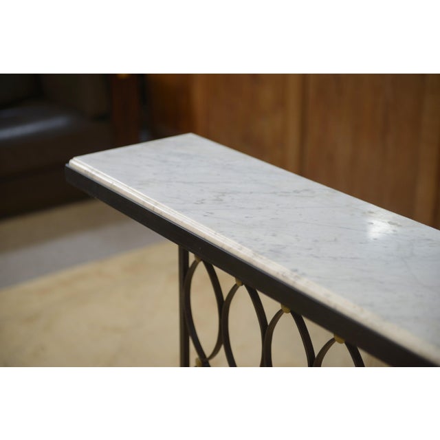 Jean Royère Modernist Console in the style of Jean Royère, 1960s For Sale - Image 4 of 7