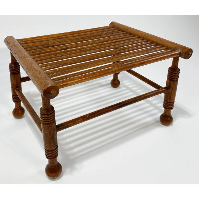 Vintage Turned Wood Riser or Plant Stand For Sale - Image 4 of 8