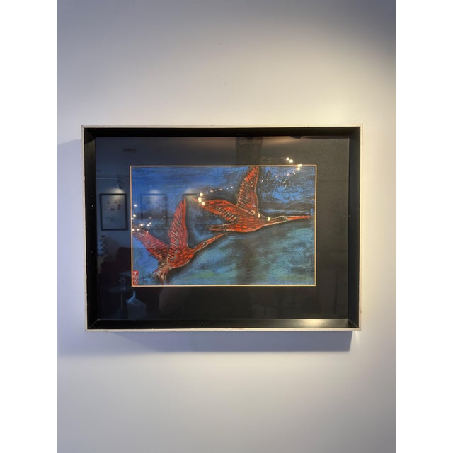 T. S. Ellarti, Japanese Composition, 1961, Etching For Sale - Image 7 of 7