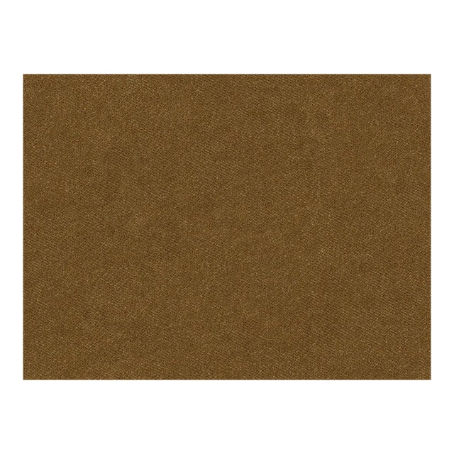 Greta Chair, Camel Velvet Swatch For Sale