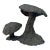 Vintage Copper Sculpture of Mushrooms For Sale