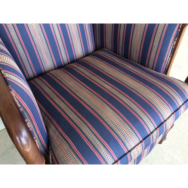 Southwood Mahogany Accent Chairs a Pair Chairish