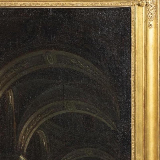 Italian School Artist, Christ in the Temple, 17th Century, Oil on Canvas For Sale - Image 4 of 6