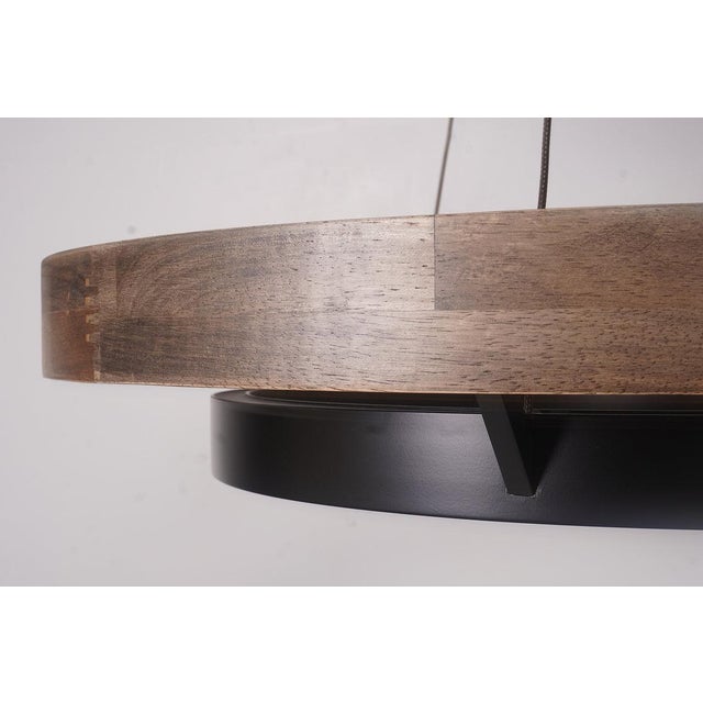 Mid-Century Modern Visual Comfort & Co. Grace 36 Chandelier by Sean Lavin For Sale - Image 3 of 4