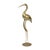 Large Hollywood Regency Brass Crane Bird, 1970s For Sale - Image 16 of 16
