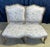 Antique French Toile Settee For Sale - Image 9 of 14