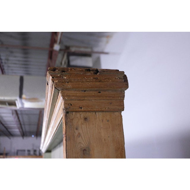 Monumental 10' Antique English Pine Country Kitchen Dresser - Circa 1870 For Sale - Image 9 of 18