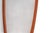 Mid-Century Modern Atomic Asymmetrical Teak Framed Wall Mirror For Sale - Image 3 of 3