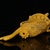 Ceramic Pair of Large Chinese Yellow Glazed Porcelain Turtle & Crane Candlesticks For Sale - Image 7 of 9