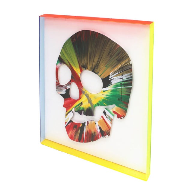 Damien Hirst, Skull Spin Painting, 2009, Acrylic Artwork For Sale - Image 4 of 11
