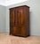 Antique Edwardian Bow Front Wardrobe, 1900s For Sale - Image 4 of 9