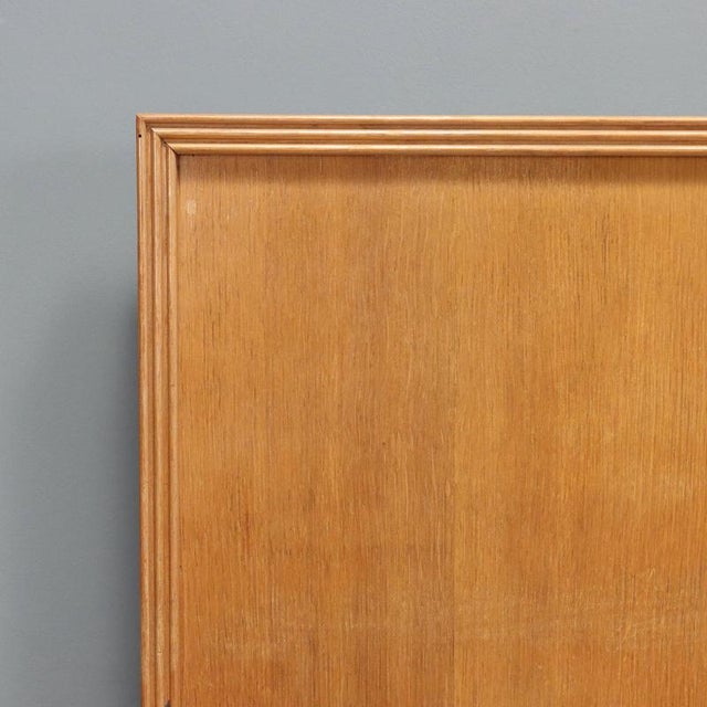 Single Bed in Veneer, 1950s For Sale - Image 4 of 9