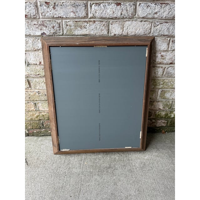 Early 20th Century Wooden Frame Mirror For Sale - Image 13 of 13
