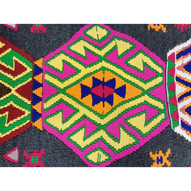 Handmade Regency Kilim Upholstered Bench For Sale In Raleigh - Image 6 of 10