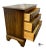 Brown Vintage Statton Trutype Americana Chippendale Style Antique Oxford Cherry Commode / Chest of Drawers For Sale - Image 8 of 11