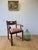 Brown Oak Office Chair, 1950s For Sale - Image 8 of 18