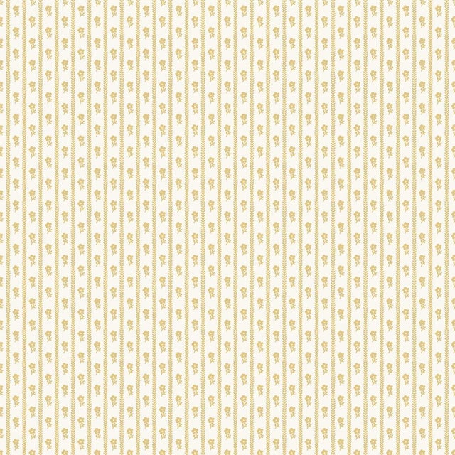 Boråstapeter Lilla Lyckan Wallcovering In Mustard For Sale