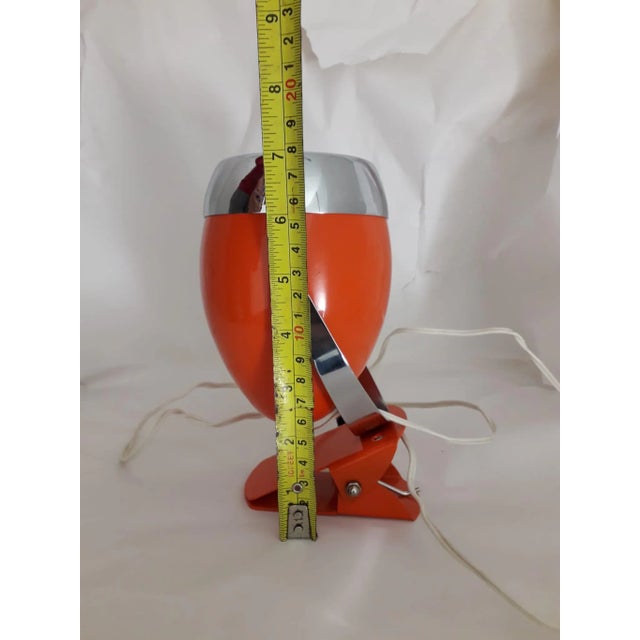 1970s Orange Italian Spotlight For Sale - Image 10 of 13