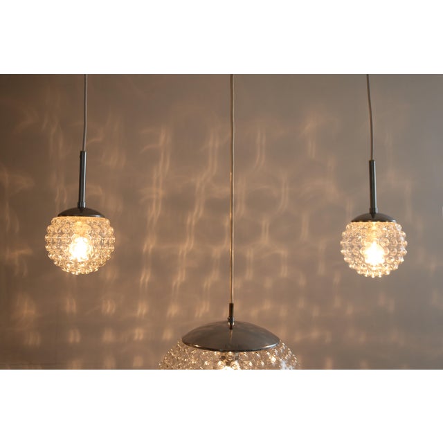 Vintage Pendant Lights by Rolf Krüger for Staff Leuchten, 1960s, Set of 3 For Sale - Image 6 of 9