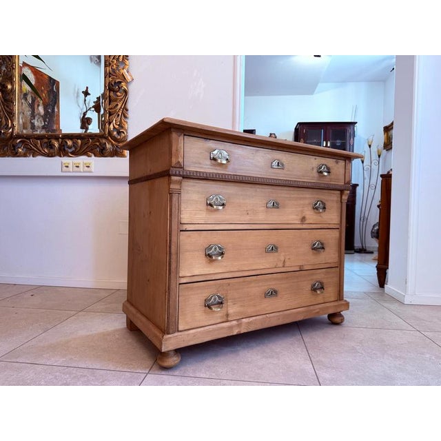 Art Nouveau Chest of Drawers, 1920s For Sale - Image 4 of 14