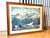 Paper Vintage 1968 Large Mt Olympus Washington State Lithograph Ski Cabin Lodge Decor Seattle For Sale - Image 7 of 12