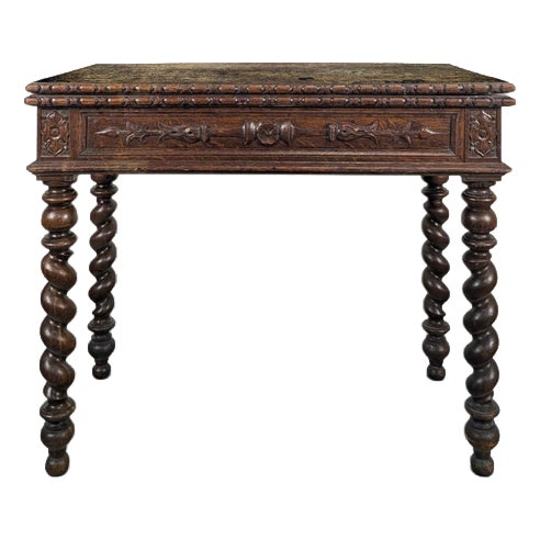 Louis XIII Oak Gaming Table For Sale