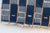 African Vintage Baoule African "Comoe Grid" Ikat Throw For Sale - Image 3 of 6