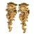Pair of Large 19th Century Florentine Giltwood Wall Brackets For Sale