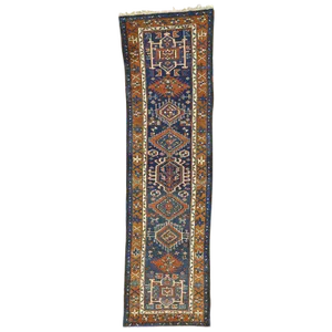 20th Century Persian Karaja Heriz Runner - 2′7″ × 9′2″