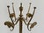 Vintage Brass Coat Rack with Rotating Crown and Fluted Column, 1960s For Sale - Image 14 of 18
